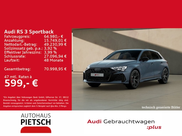 Audi RS3 Quattro S-Tronic Sportback