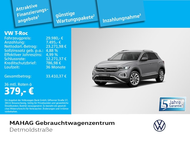 Volkswagen T-Roc 1.5 TSI DSG IQ.Drive Style