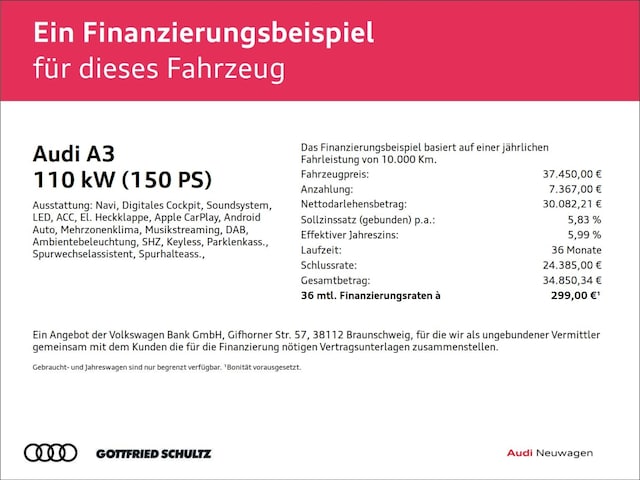 Audi A3 S-Tronic Sportback