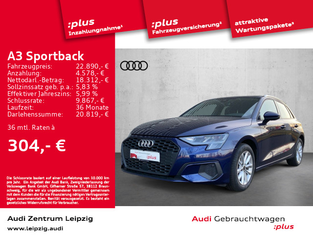 Audi A3 35 TFSI S-Tronic Sportback