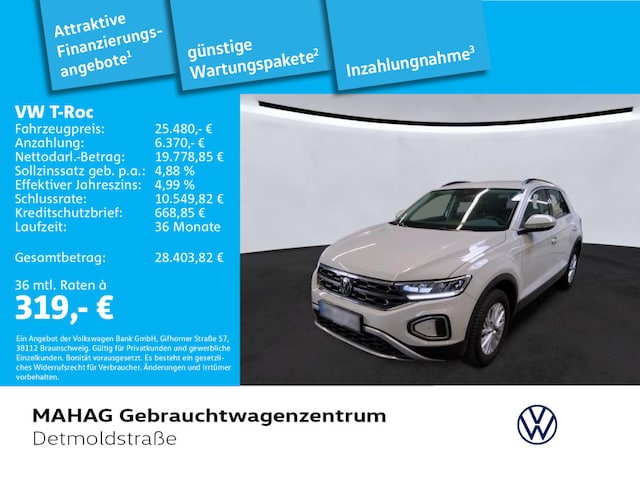 Volkswagen T-Roc 1.5 TSI DSG Life