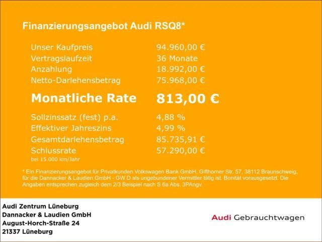 Audi RS Q8 4.0 TFSI Quattro
