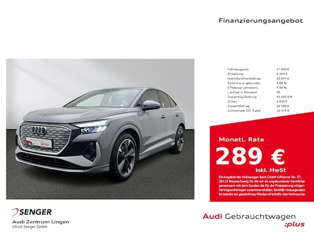 Audi Q4 e-tron 35 Sportback