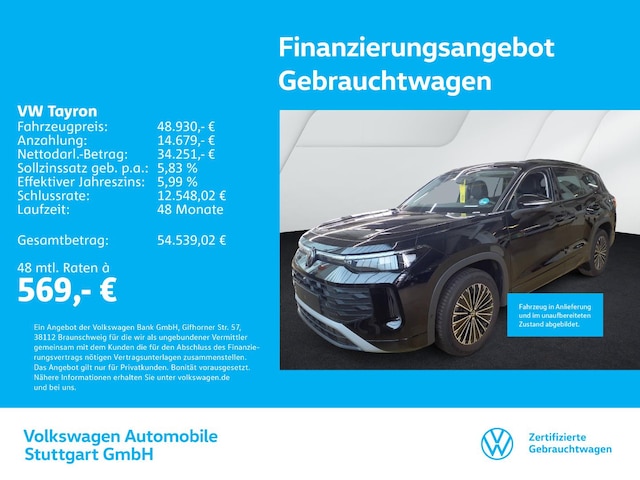 Volkswagen Tayron 2.0 TDI 4Motion