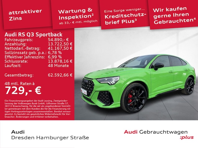 Audi RS Q3 Quattro S-Tronic Sportback