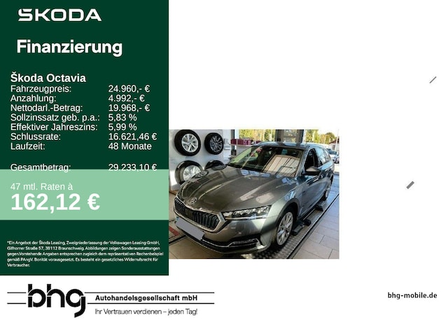 Skoda Octavia 1.0 TSI Combi Style Style