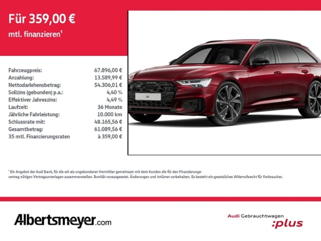 Audi A6 45 TFSI Avant Quattro S-Line S-Tronic