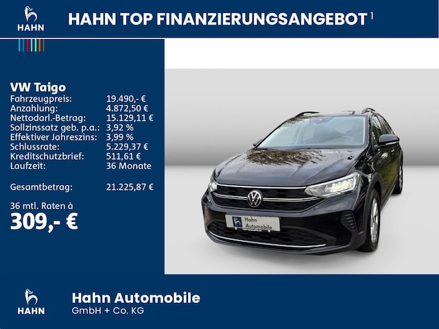 Volkswagen Taigo 1.0 TSI DSG Life