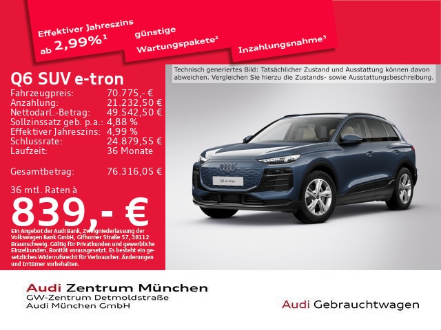 Audi Q6 e-tron Quattro