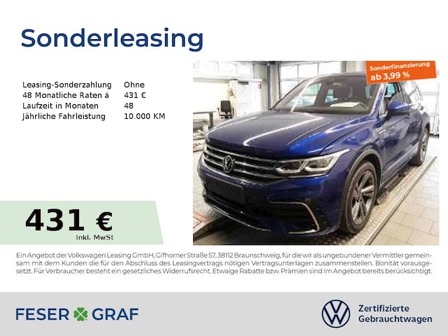 Volkswagen Tiguan 2.0 TDI DSG R-Line