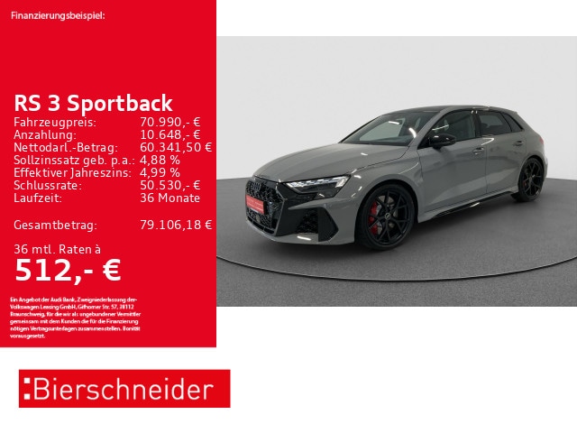 Audi RS3 Quattro S-Tronic Sportback