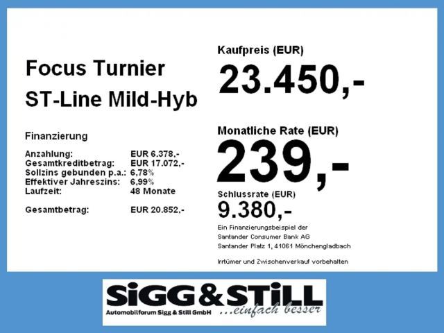 Ford Focus ST Line Wagon