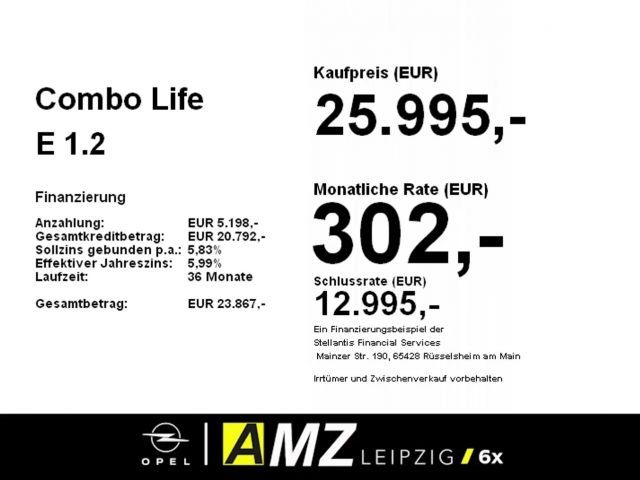 Opel Combo Elegance Life