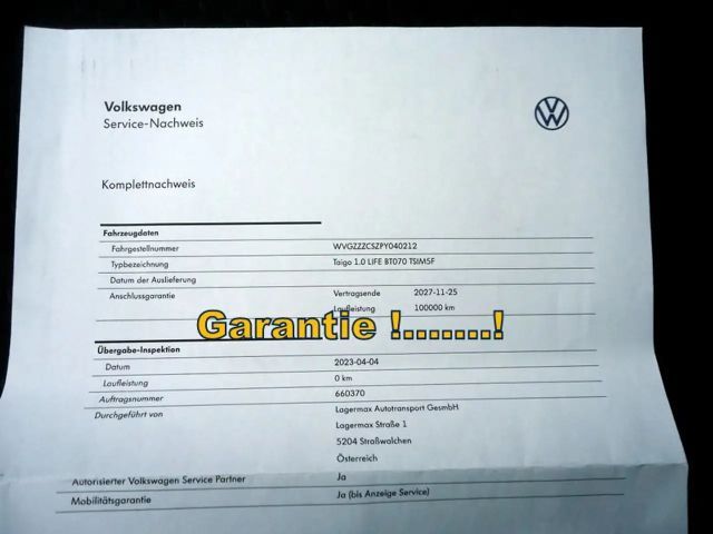 Volkswagen Taigo Life