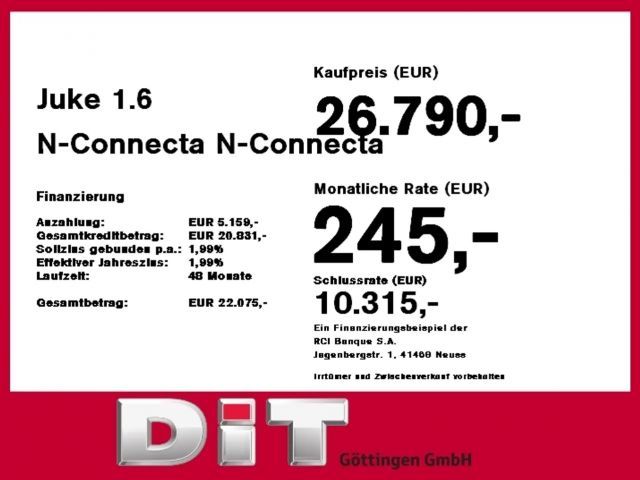 Nissan Juke N-Connecta