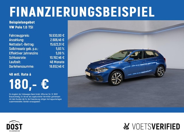Volkswagen Polo 1.0 TSI Life