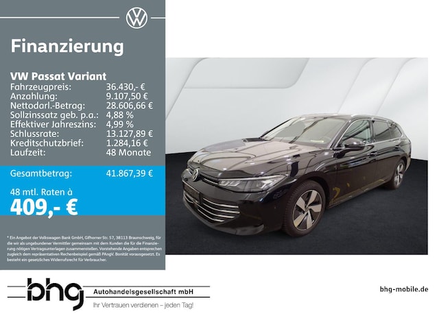 Volkswagen Passat 2.0 TDI Business DSG Variant