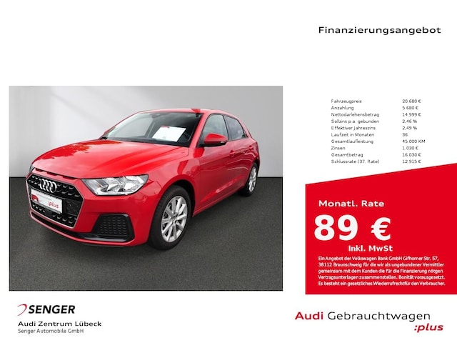 Audi A1 25 TFSI S-Tronic Sportback