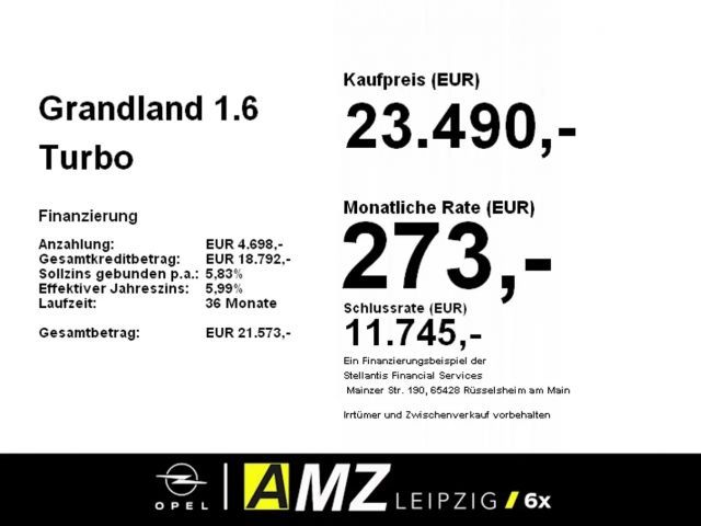 Opel Grandland X 1.6 Turbo Turbo