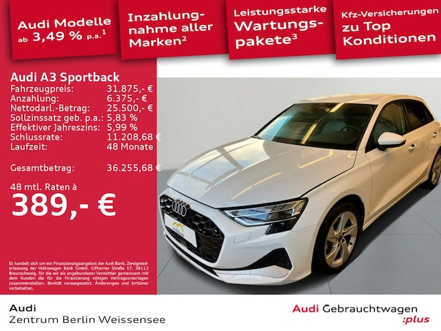 Audi A3 35 TFSI S-Tronic Sportback