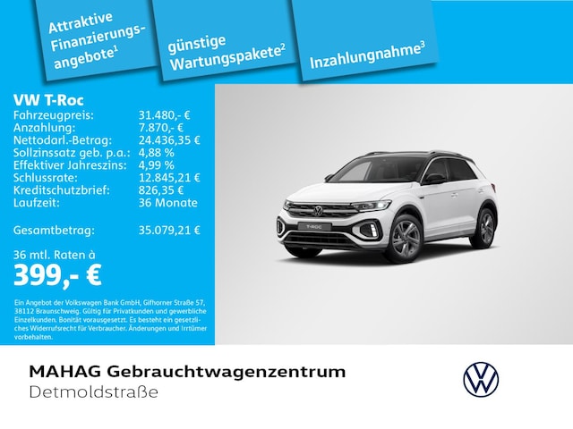 Volkswagen T-Roc 1.5 TSI DSG R-Line