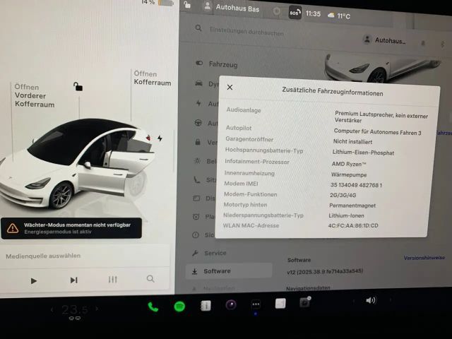 Tesla Model 3 Standard Range