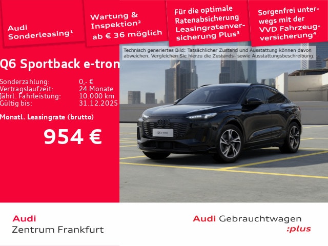 Audi Q6 e-tron Performance Sportback