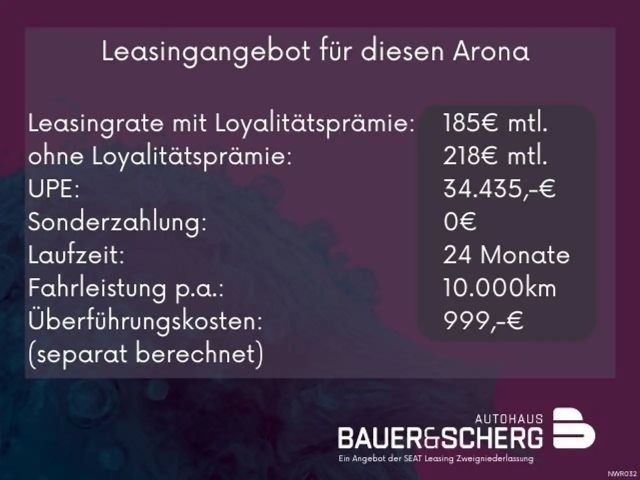 Seat Arona 1.0 TSI DSG