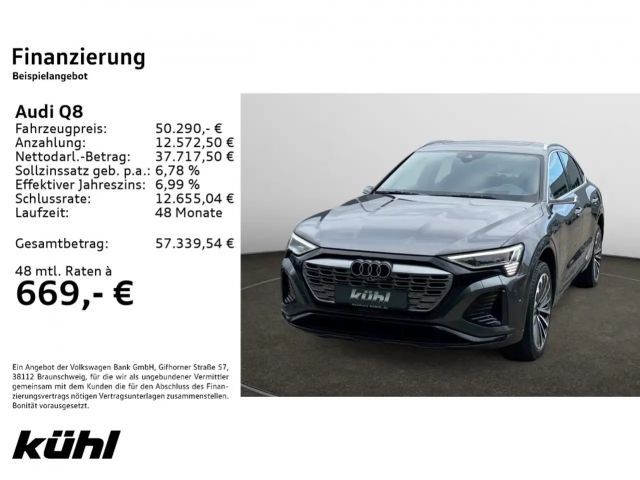 Audi Q8 e-tron 55 Quattro S-Line Sportback