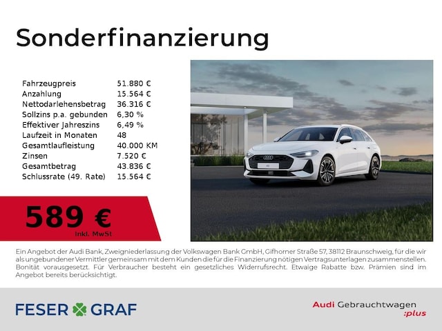Audi A5 Avant Hybride Quattro S-Tronic