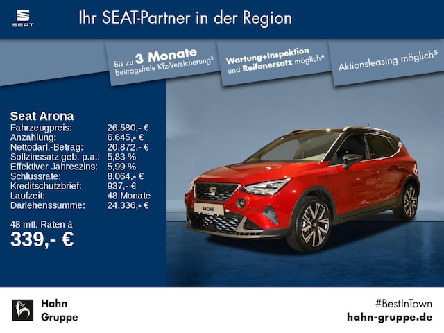 Seat Arona 1.0 TSI FR-lijn