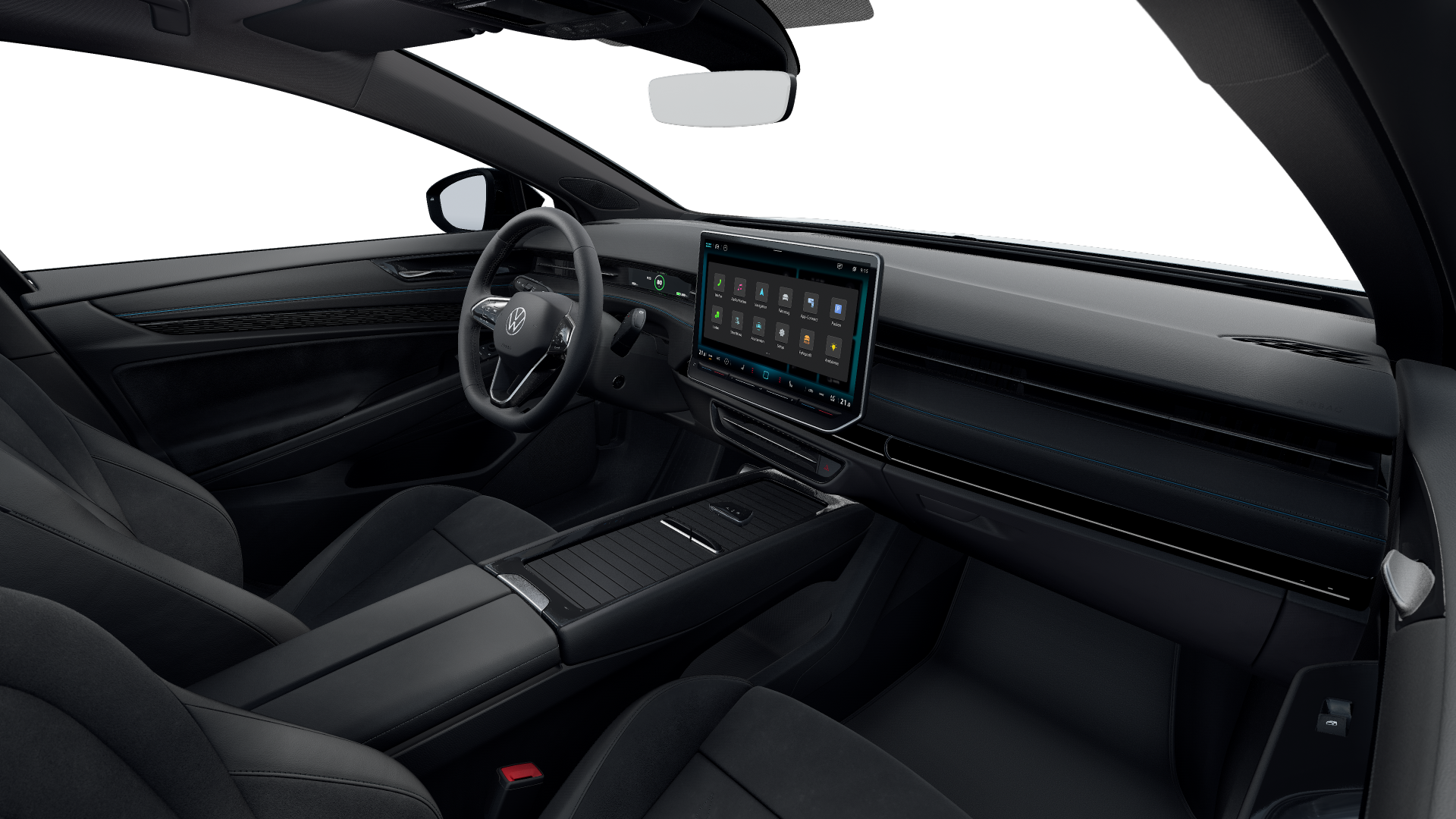 Volkswagen ID.7 Pro IQ-LIGHT DIGITAL COCKPIT 19 AREA-VIEW AHK NAVI PDC ACC DAB