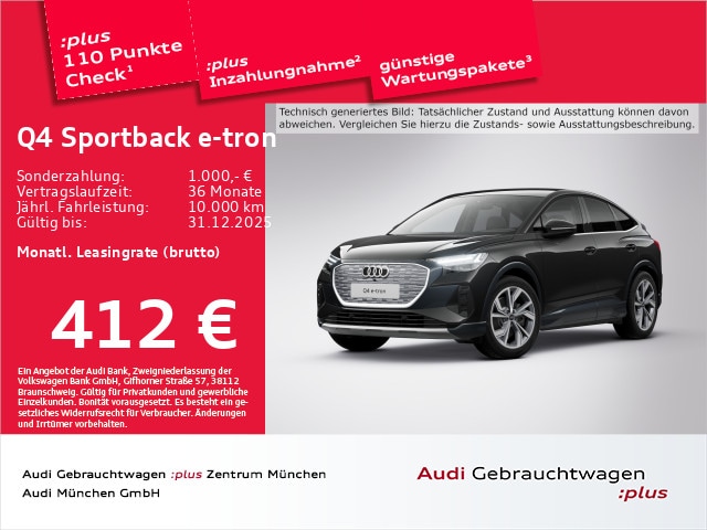 Audi Q4 e-tron Sportback