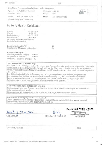 Audi Q6 e-tron SUV e-tron Audi Q6 SUV e-tron