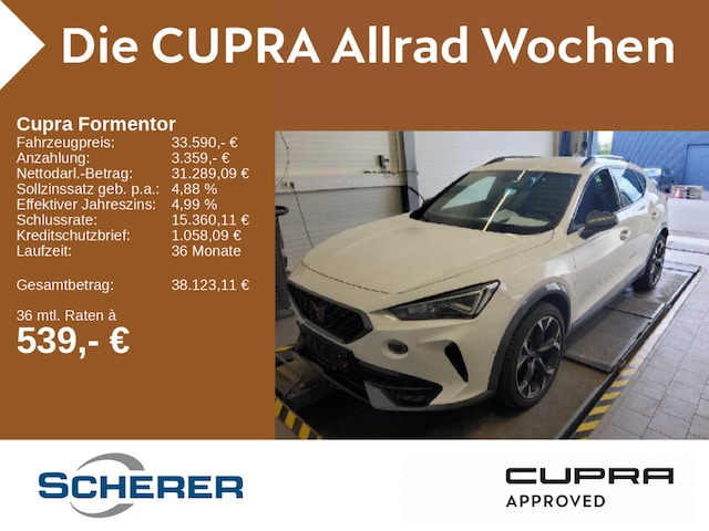 Cupra Formentor 2.0 TSI DSG VZ