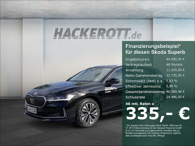 Skoda Superb 2.0 TDI Combi Selection