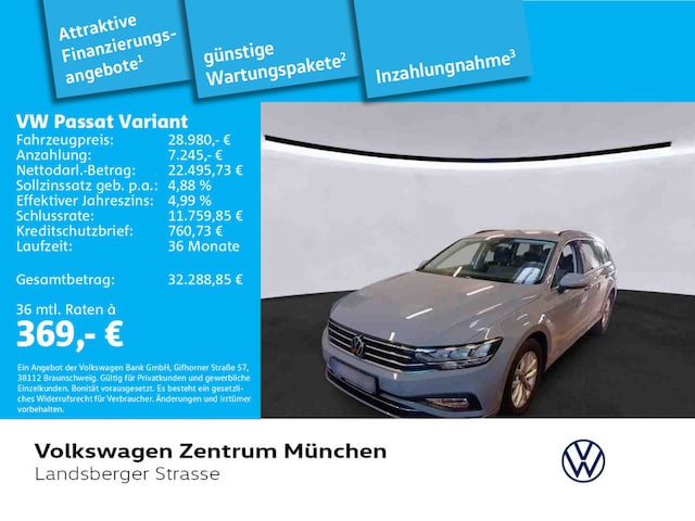 Volkswagen Passat 2.0 TDI Business Variant