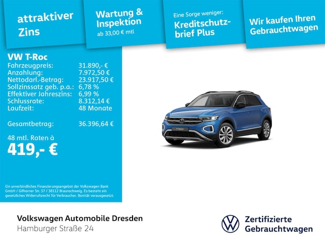 Volkswagen T-Roc 1.5 TSI Style