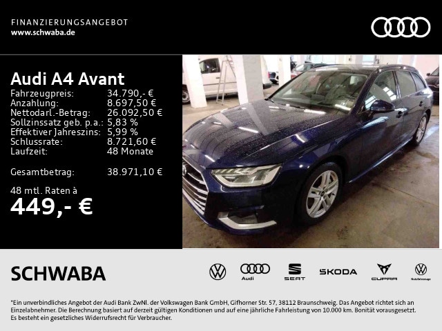 Audi A4 40 TDI Avant Quattro S-Tronic
