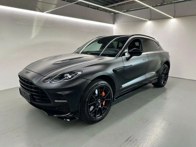 Aston Martin DBX DBX707 / Satin Jet Black / Orange Details /
