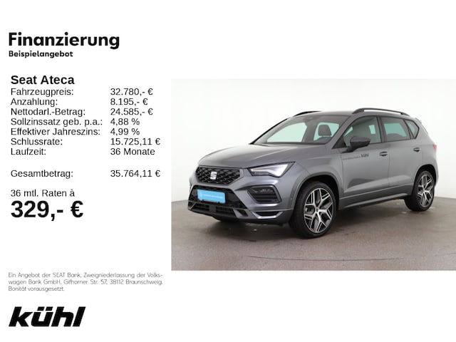 Seat Ateca 2.0 TDI DSG FR-lijn