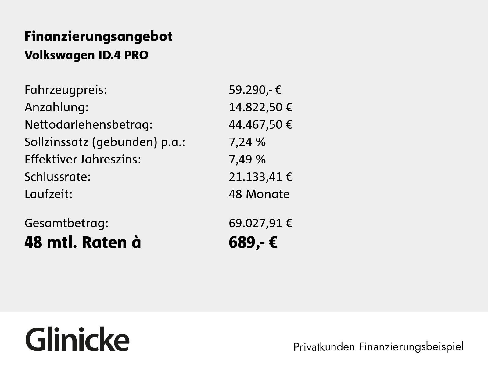 Volkswagen ID.4 77 KWh Performance Pro
