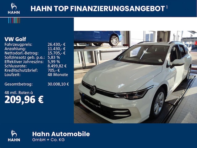 Volkswagen Golf 1.5 eTSI DSG Life Variant
