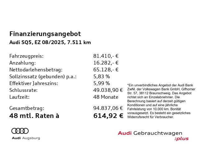 Audi SQ5 S-Tronic
