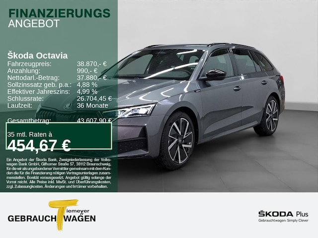 Skoda Octavia 2.0 TSI 4x4 Combi Sportline