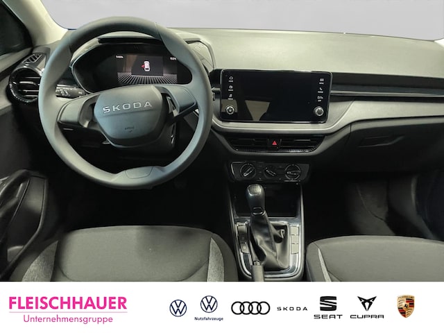 Skoda Fabia 1.0 Essence Apple CarPlay Tel.-Vorb. LED Klima SHZ DAB USB Lichtsensor