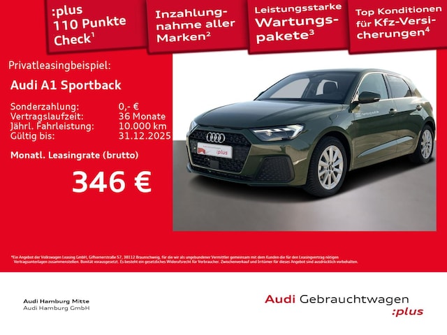 Audi A1 25 TFSI S-Tronic Sportback