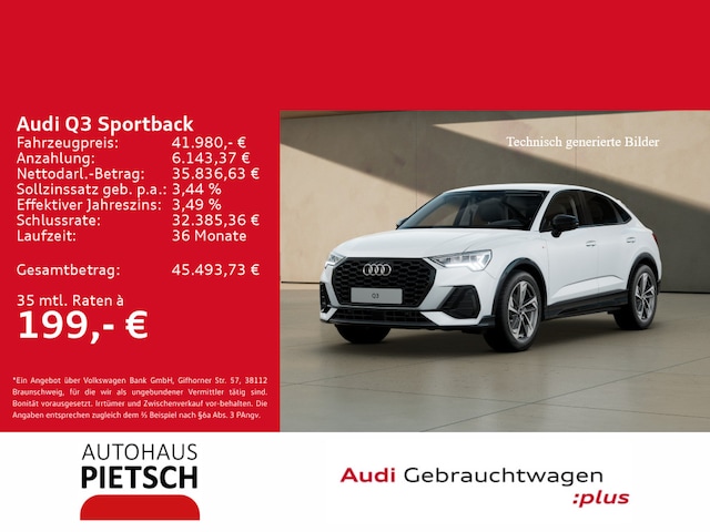 Audi Q3 35 TFSI S-Line S-Tronic Sportback