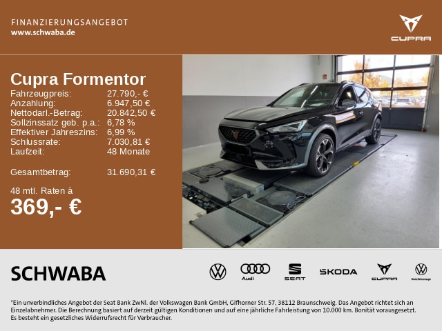 Cupra Formentor 4Drive DSG