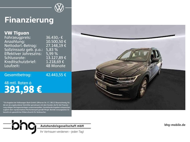 Volkswagen Tiguan 2.0 TDI 4Motion DSG Life